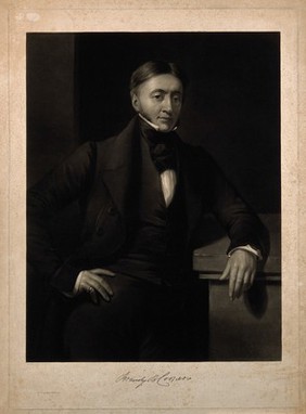 Bransby Blake Cooper. Mezzotint by W. H. Simmons after E. U. Eddis, 1842.