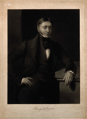 view Bransby Blake Cooper. Mezzotint by W. H. Simmons after E. U. Eddis, 1842.