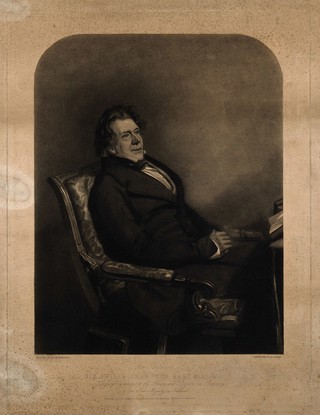 Sir Philip Crampton. Mezzotint by D. Lucas, 1842, after W. Stevenson.
