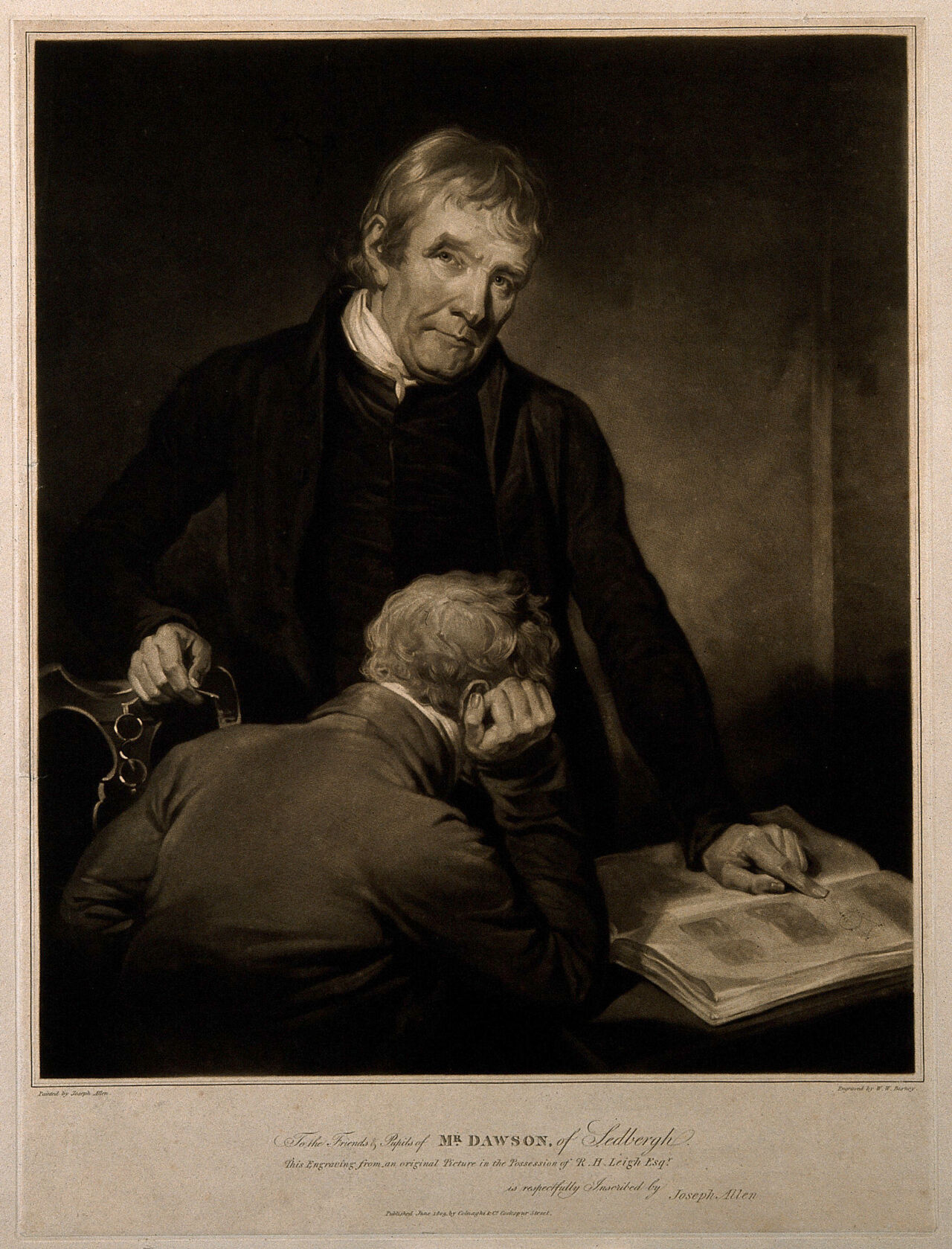 John Dawson. Mezzotint by W. W. Barney, 1809, after J. Allen., 1809, by Joseph Allen