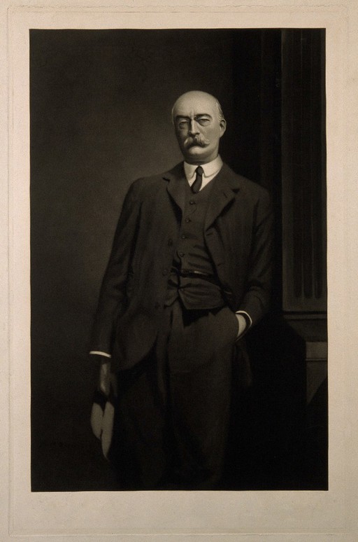 Alfred Chune Fletcher. Mezzotint by L. Goetze after J. D. Peddie.
