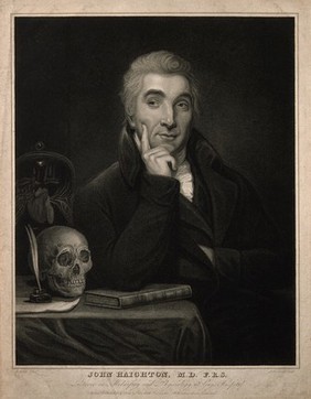 John Haighton. Stipple engraving by J. Kennerly, 1818, after H. Ashby.