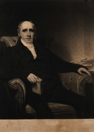 Thomas Charles Hope. Mezzotint by T. Hodgetts after H. Raeburn.