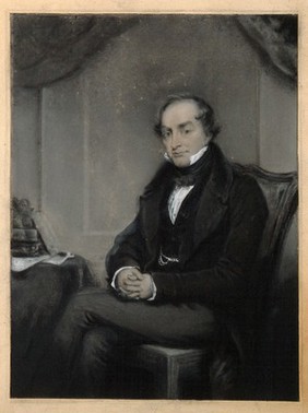 Sir William Lawrence. Gouache by C. Turner, 1839.