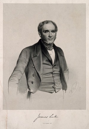 view James Luke. Lithograph by T. H. Maguire, 1853.