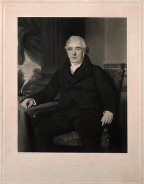 Charles Macintosh. Mezzotint by E. Burton after J. G. Gilbert.