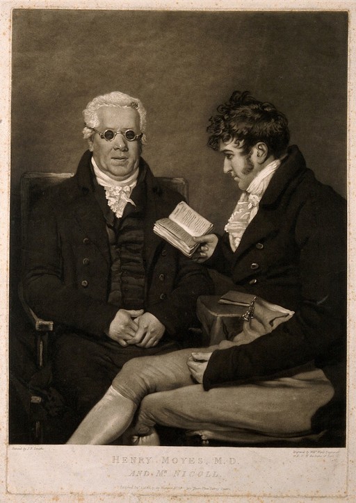 Henry Moyes. Mezzotint by W. Ward, 1806, after J. R. Smith.