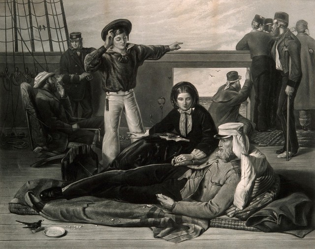 Florence Nightingale. Engraving by W. H. Simmons, 1863, after J. D. Luard, 1858.