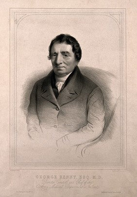 George Renny. Lithograph by H. O'Neill, 1848.