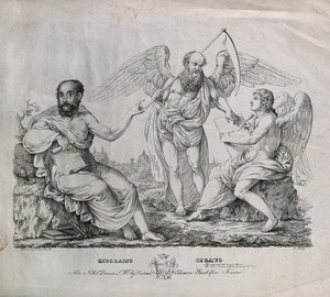 view Girolamo Segato. Lithograph by D. Carnesecchi (?).