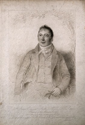 Sir James Edward Smith. Stipple engraving by F. C. Lewis, 1816, after W. Lane.