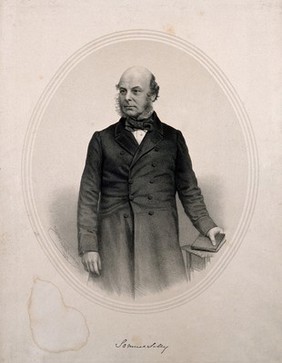 Samuel Solly. Lithograph by G. B. Black, 1863.