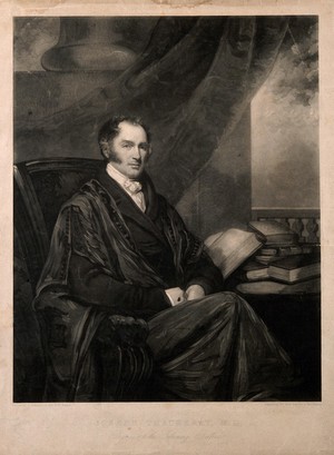 view Joseph Thackeray. Mezzotint by W. J. Ward, 1832, after J. Jackson and B. E. Duppa.