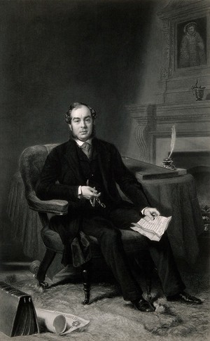 view William Foster White. Line engraving by J. C. Armytage after J. P. Knight.