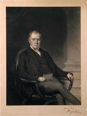 William James Wilson. Mezzotint by W. & T. Bonnar after W. Bonnar, 1852.