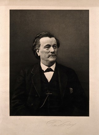 Paul Bert. Photogravure after J. Destreguil.