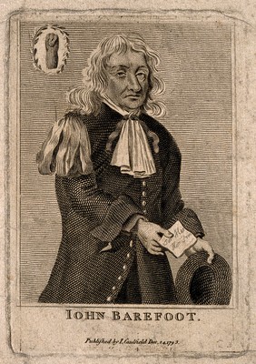 John Barefoot. Line engraving, 1793.