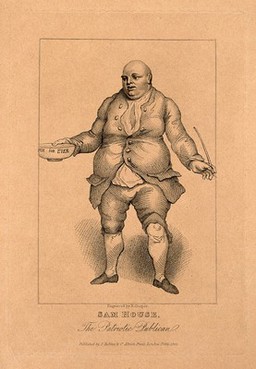 Samuel House, a patriotic publican. Stipple engraving by R. Cooper, 1822.
