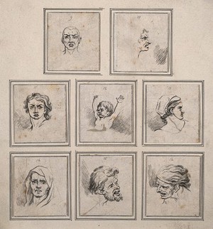 view Jean Calas says farewell to his wife before he is executed. Drawing, c. 1789, after D.N. Chodowiecki.