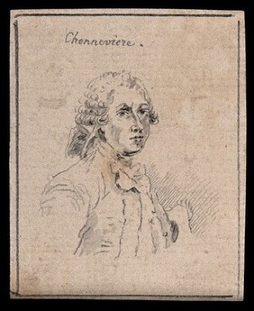 François (?) de Chennevière. Drawing, c. 1794.