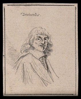 René Descartes: portrait. Drawing, c. 1794.