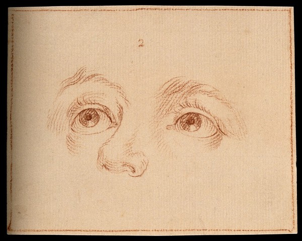 Eyes of Cupid. Drawing by T. Holloway, ca. 1794, after A.R. Mengs.