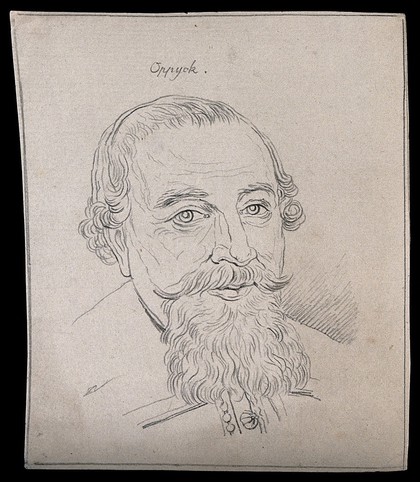 Oppyck: portrait. Drawing, c. 1794.
