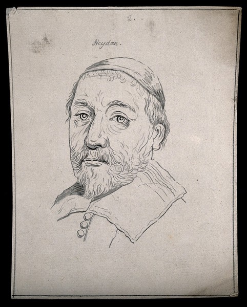 Heydan: portrait. Drawing, c. 1793.
