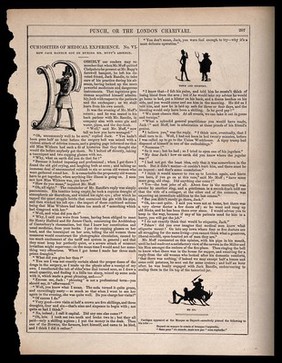 Three episodes about Mr. Randle looking after Mr. Muff's surgery while he was away in London at Mr. Rapp's party. Letterpress and wood engraving.