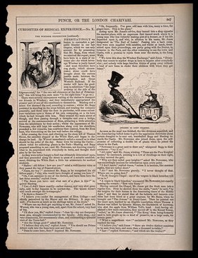 Two episodes about three medical students - Mr. Rapp, Mr. Manhug and Mr. Jones out on a botany field trip at Windsor. Letterpress and wood engraving.