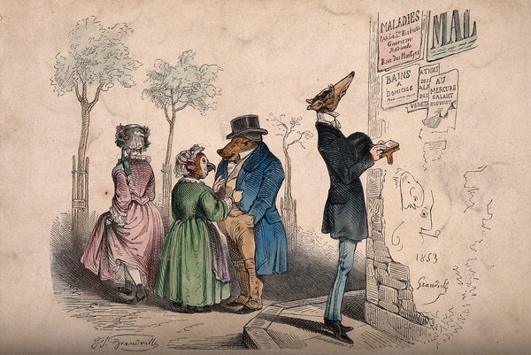 Grandville, J. J., 1803-1847 | Wellcome Collection