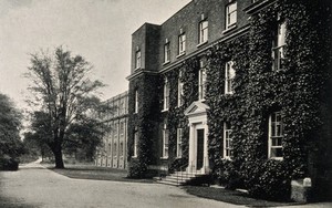 view Royal Botanic Gardens, Kew, Surrey: Herbarium and library. Process print.