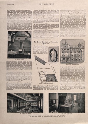view The Jenner Institute, Chelsea: various views. Process prints by Anglo after T.P. Collins, 1899.