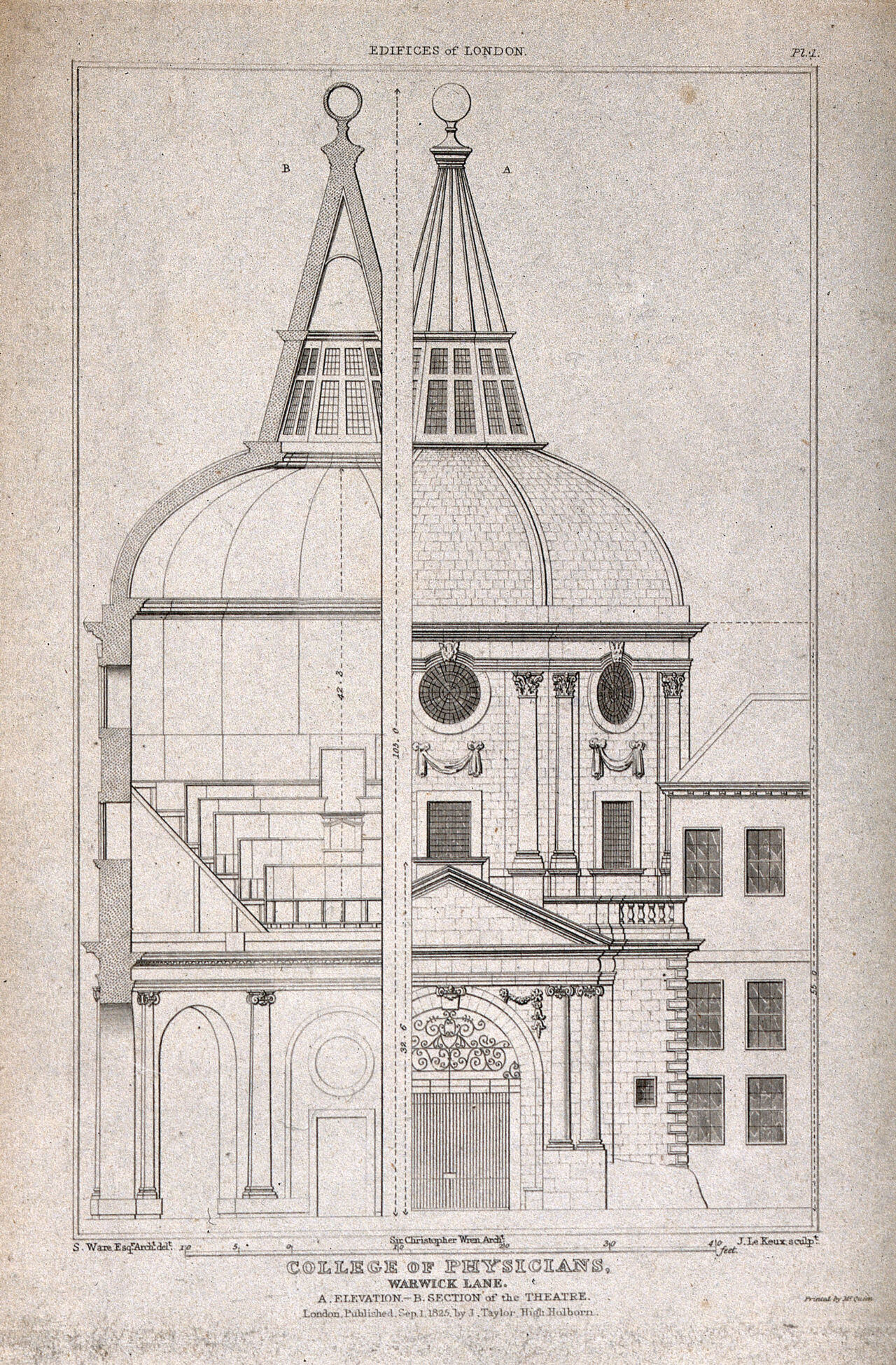 The Royal College of Physicians, Warwick Lane,