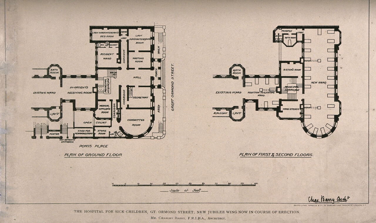The Hospital for Sick Children, Great Ormond Street,