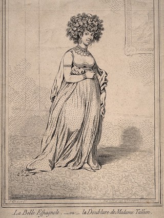 La belle Espagnole, - ou - la doublure de Madame Tallien.