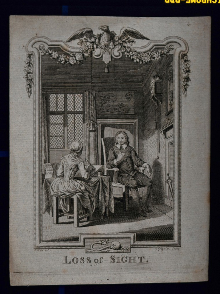 Blind Milton dictating Paradise Lost to his daughters - NYPL Digital Collections
