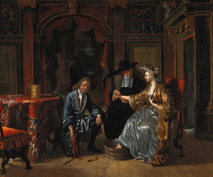 M0007295: A physician and surgeon treating a female patient