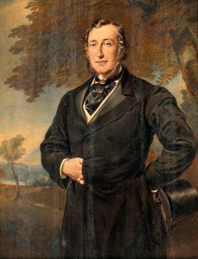 Sir William Anderson (?). Painting by a follower of John Lucas.