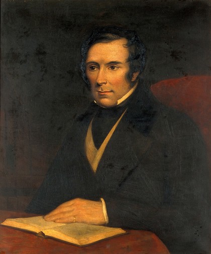 Sir Benjamin Collins Brodie the elder. Oil painting.