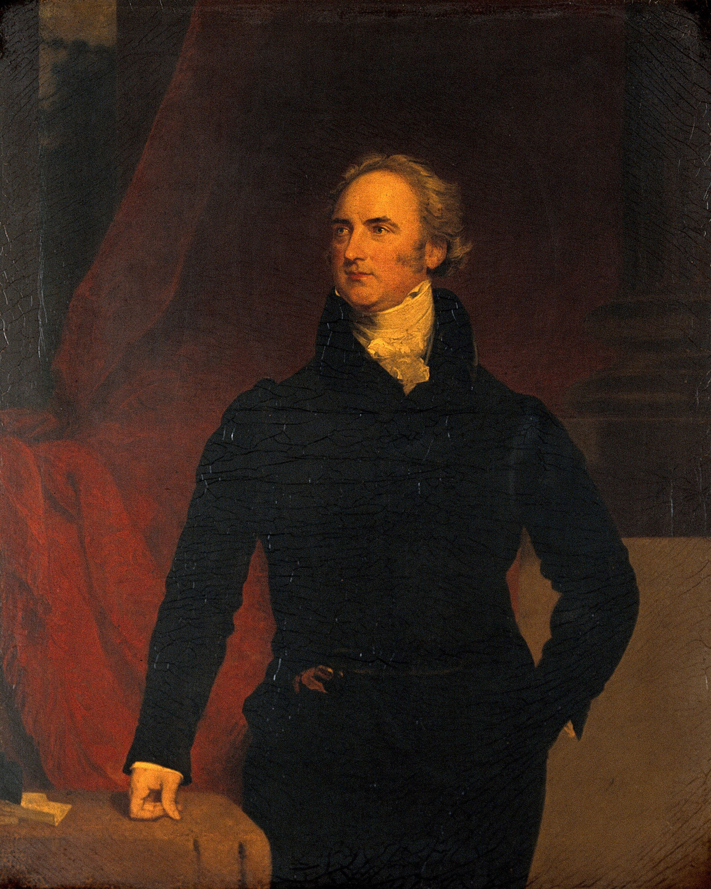 Sir Astley Paston Cooper Oil Painting After Sir Thomas Lawrence