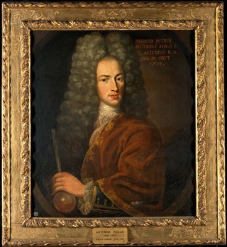 M0006713: Portrait of Petrus Antonius Foico (1683-1722)