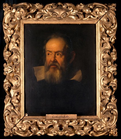 Galileo Galilei (1564-1642). Oil painting after Justus Sustermans.