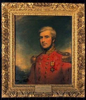 John Greig FRCS, Inspector of Hospitals, Bengal Army. Oil painting.