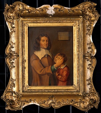 Valentine Greatrakes. Oil painting after W. Faithorne.