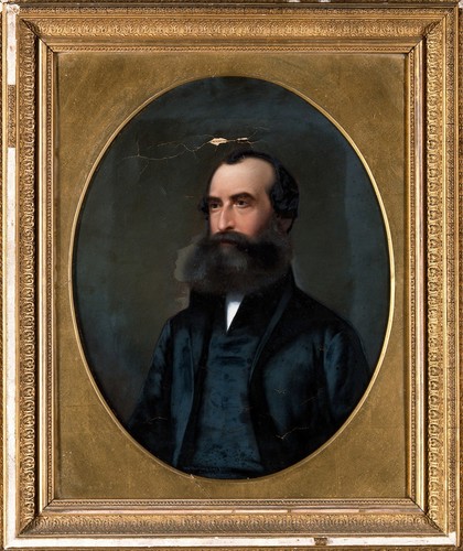 Thomas Hodgkin (1798-1866), physician and social reformer. Oil painting by John Burton and Sons.