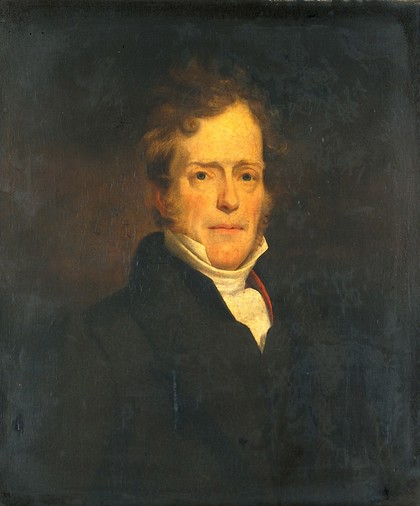 Joseph Hume. Oil painting.