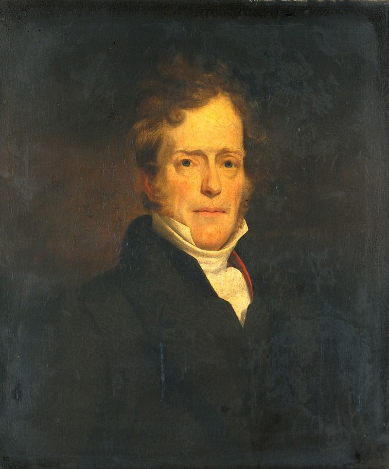 Joseph Hume. Oil painting., 1830-1839, by George Peter Alexander Healy