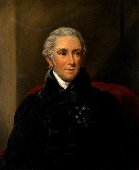 Sir Henry Halford (1766-1844), physician. Oil painting by Henry Room.