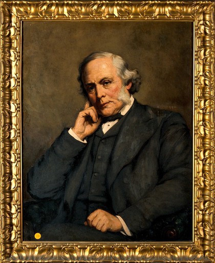 Joseph Lister, 1st Baron Lister. Oil painting after W.W. Ouless.